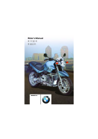 BMW R850 R1150R - Owners manual EN 2004